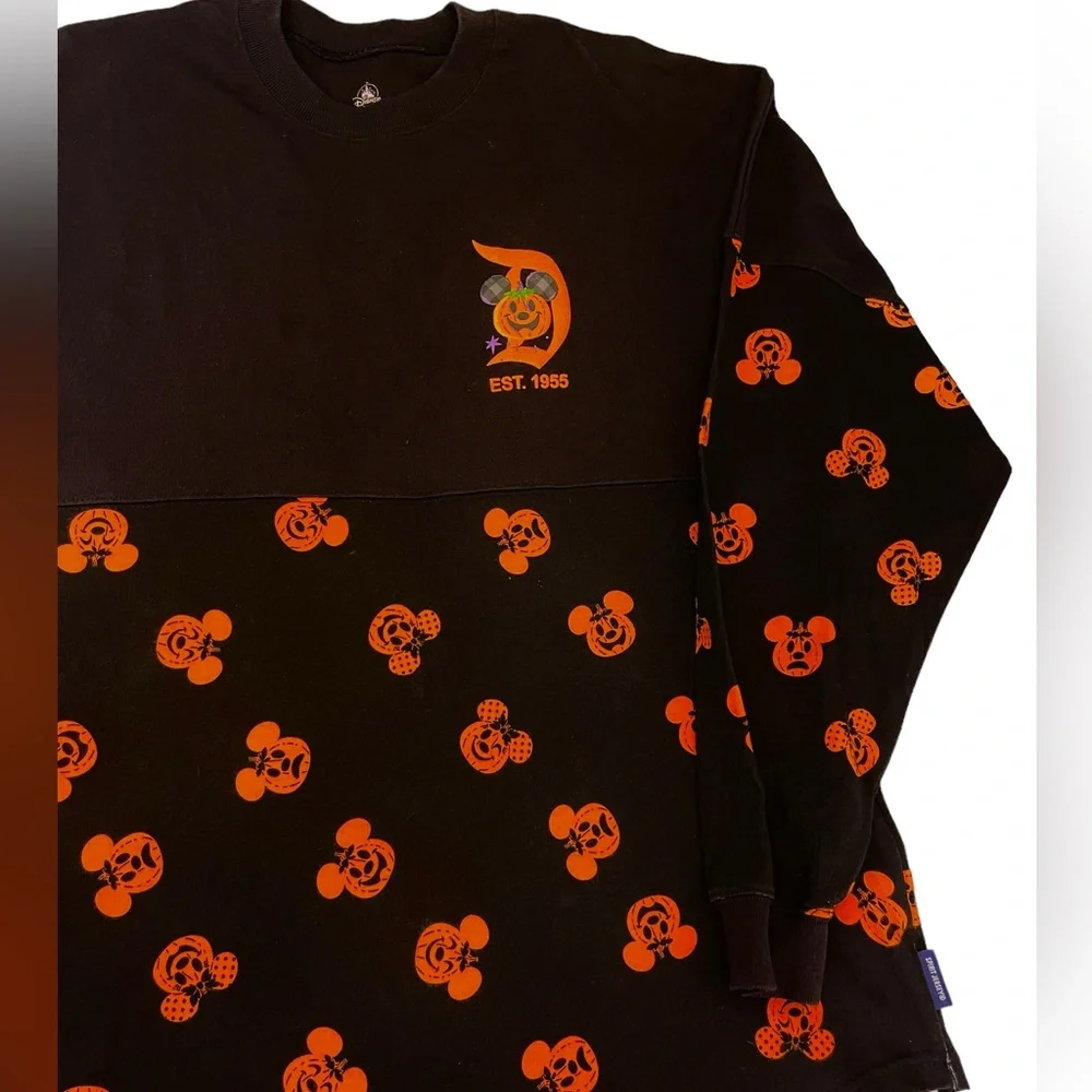 Mickey and Minnie Mouse Pumpkin Spirit Jersey for Adults – Disneyland Sz Large - Picture 8 of 10